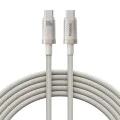 Baseus - Кабел за данни Титан (P10378100G21-01) - USB-C към Type-C, 100W, Бързо зареждане, 480Mbps, 2 м - Galaxy Титан Златен