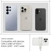 Spigen - Селфи стик (S541W) - с дистанционно управление, статив, стабилен, Bluetooth, сгъваем, неплъзгащи се силиконови подложки - Dune Beige