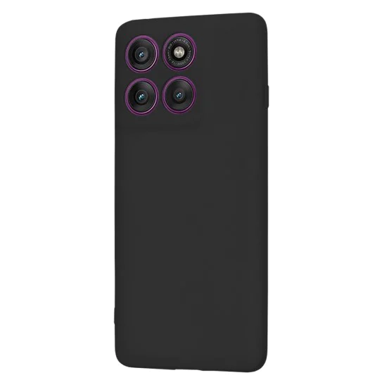 Калъф за Motorola Edge 60 Pro - Techsuit - SoftFlex - Черен