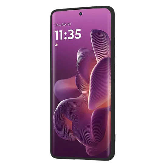 Калъф за Motorola Edge 60 Pro - Techsuit - SoftFlex - Черен