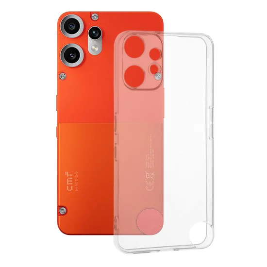 Калъф за Nothing CMF Phone 2 Pro - Techsuit - Clear Silicone - Прозрачен