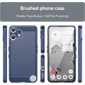 Калъф за Nothing CMF Phone 2 Pro - Techsuit - въглероден силикон - Син