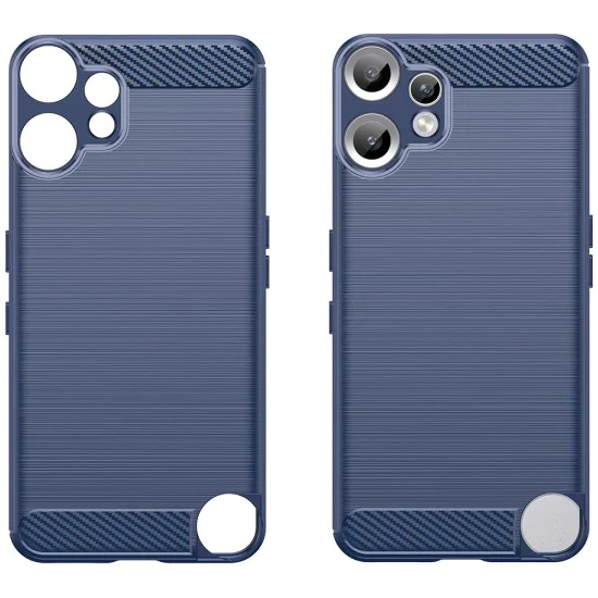 Калъф за Nothing CMF Phone 2 Pro - Techsuit - въглероден силикон - Син