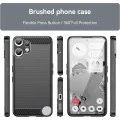 Калъф за Nothing CMF Phone 2 Pro - Techsuit - Carbon Silicone - Черен
