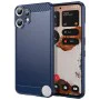 Калъф за Nothing CMF Phone 2 Pro - Techsuit - въглероден силикон - Син