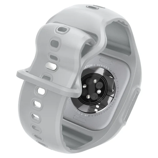 Калъф за Apple Watch 10 46mm / Watch 11 46mm - Spigen - Liquid Air Pro - Сив