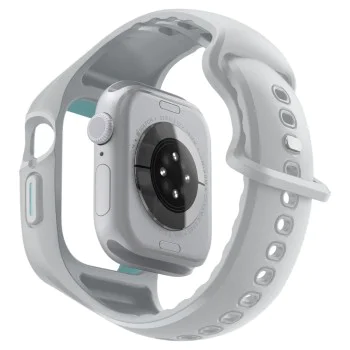 Калъф за Apple Watch 10 46mm / Watch 11 46mm - Spigen - Liquid Air Pro - Сив
