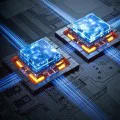 Techsuit - Премиум OTG адаптер HyperPort (A1) - USB 3.0 женски към Type-C мъжки, 10Gbps, 240W, алуминиева сплав - черен / оранжев