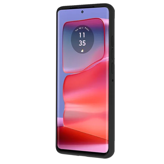 Калъф за Motorola Edge 50 Pro - Glinth - Черен