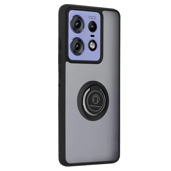 Калъф за Motorola Edge 50 Pro - Glinth - Черен
