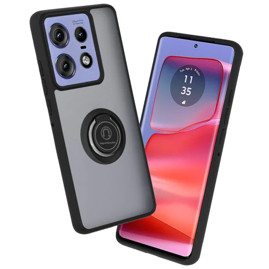 Калъф за Motorola Edge 50 Pro - Glinth - Черен