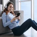 Techsuit - Премиум кабелен адаптер SoundShell (AC10) - iOS към 3.5 мм жак, 16bit/48Khz, 1.5 м - Сив