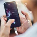 Techsuit - Премиум OTG адаптер SlateVolt (A8) - USB 3.0 към Type-C, 5Gbps, 3A, алуминиева сплав, бърз трансфер на данни - сив
