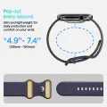 Каишка за Apple Watch 1/2/3/4/5/6/7/8/9/10/SE/SE 2 (38/40/41/42mm) - Spigen - Nano Pop - Син