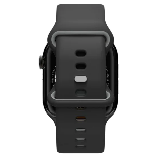 Каишка за Apple Watch 1/2/3/4/5/6/7/8/9/10/SE/SE 2 (38/40/41/42mm) - Spigen - Nano Pop - Черен