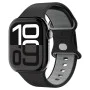 Каишка за Apple Watch 1/2/3/4/5/6/7/8/9/10/SE/SE 2 (38/40/41/42mm) - Spigen - Nano Pop - Черен