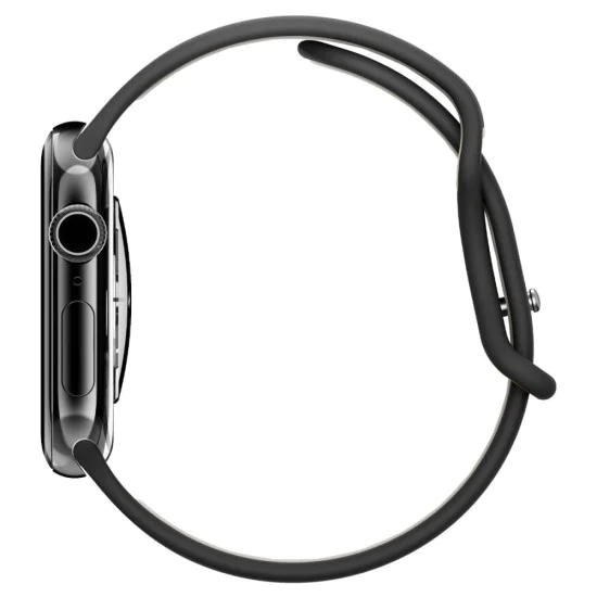Каишка за Apple Watch 1/2/3/4/5/6/7/8/9/10/SE/SE 2 (38/40/41/42mm) - Spigen - Nano Pop - Черен