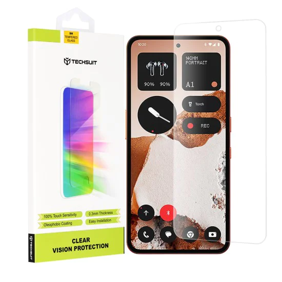 Протекрор за Nothing CMF Phone 2 Pro - Techsuit - Прозрачен Vision Glass - Прозрачен