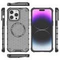 Калъф за iPhone 14 Pro - Techsuit - Honeycomb Shield MagSafe - Черен