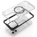 Калъф за iPhone 14 Pro - Techsuit - Honeycomb Shield MagSafe - Черен
