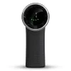 Techsuit - Премиум мини ръчен вентилатор (A8) - с LED дигитален дисплей, USB-C презареждаем, 5 скорости на вятъра, 3600mAh - черен