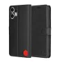 Калъф за Nothing CMF Phone 2 Pro - Techsuit - Кожено фолио - Черен