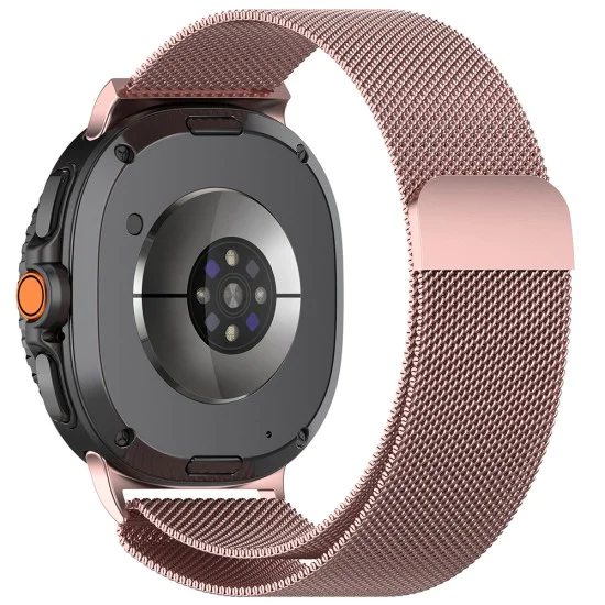 Верижка за Samsung Galaxy Watch8 40mm/Watch8 44mm/Watch8 Classic - Каишка за часовник (W009) - Розов