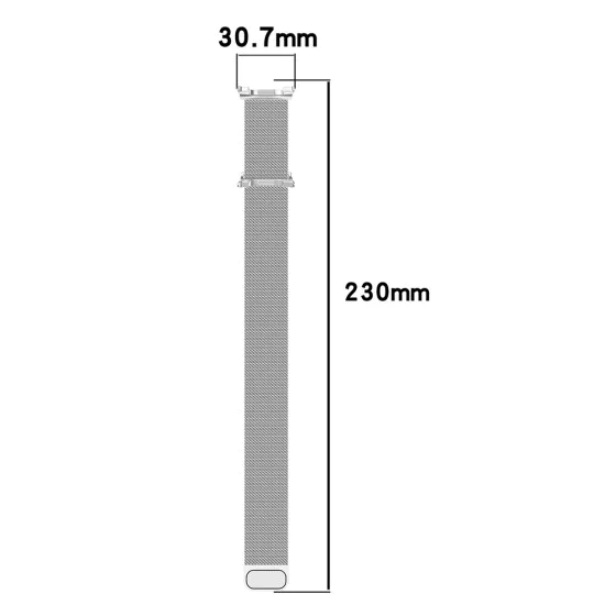 Верижка за Samsung Galaxy Watch8 40mm/Watch8 44mm/Watch8 Classic - Каишка за часовник (W009) - Розов