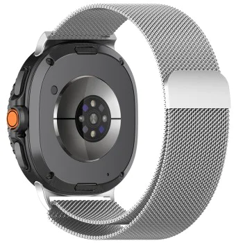 Верижка за Samsung Galaxy Watch8 40mm/Watch8 44mm/Watch8 Classic - Каишка за часовник (W009) - Сребрист
