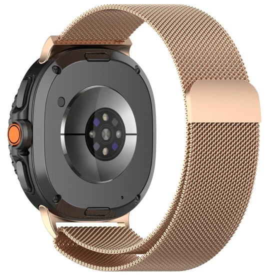 Верижка за Samsung Galaxy Watch8 40mm/Watch8 44mm/Watch8 Classic - Каишка за часовник (W009) - Златист
