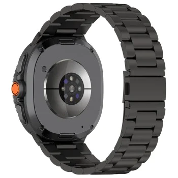 Верижка за Samsung Galaxy Watch8 40mm/Watch8 44mm/Watch8 Classic - Каишка за часовник (W010) - Черен