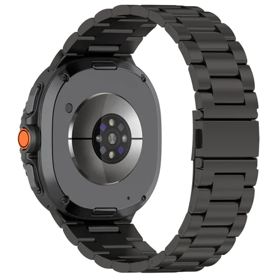 Верижка за Samsung Galaxy Watch8 40mm/Watch8 44mm/Watch8 Classic - Каишка за часовник (W010) - Черен