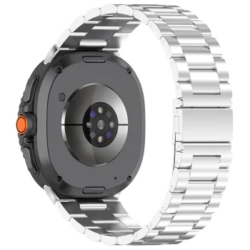 Верижка за Samsung Galaxy Watch8 40mm/Watch8 44mm/Watch8 Classic - Каишка за часовник (W010) - Сребрист
