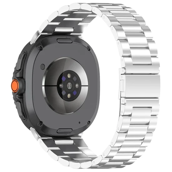 Верижка за Samsung Galaxy Watch8 40mm/Watch8 44mm/Watch8 Classic - Каишка за часовник (W010) - Сребрист