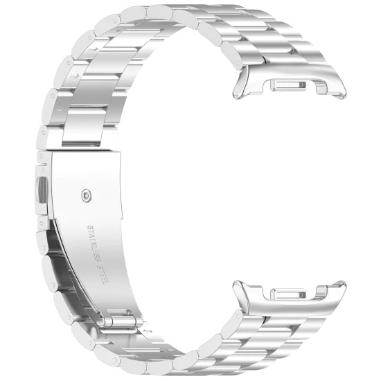 Верижка за Samsung Galaxy Watch8 40mm/Watch8 44mm/Watch8 Classic - Каишка за часовник (W010) - Сребрист