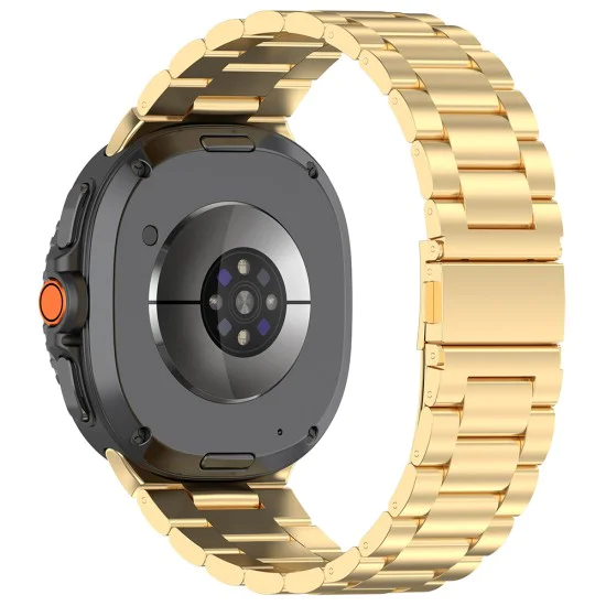 Верижка за Samsung Galaxy Watch8 40mm/Watch8 44mm/Watch8 Classic - Каишка за часовник (W010) - Златен