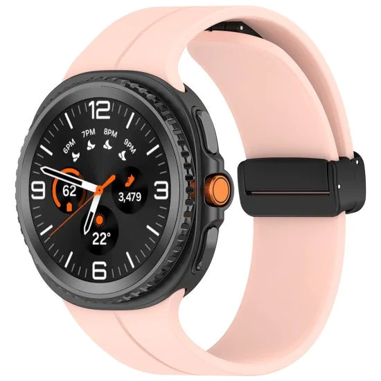 Каишка за Samsung Galaxy Watch8 40mm/Watch8 44mm/Watch8 Classic - Каишка за часовник (W011) - Розов