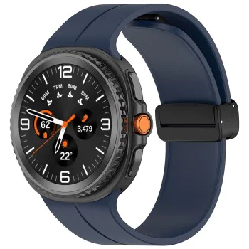 Каишка за Samsung Galaxy Watch8 40mm/Watch8 44mm/Watch8 Classic - Каишка за часовник (W011) - Син