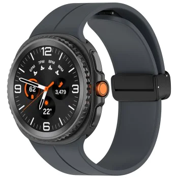 Каишка за Samsung Galaxy Watch8 40mm/Watch8 44mm/Watch8 Classic - Каишка за часовник (W011) - Сив