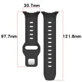 Каишка за Samsung Galaxy Watch8 40mm/Watch8 44mm/Watch8 Classic - Techsuit - Каишка за часовник (W050) - Черен