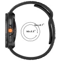 Каишка за Samsung Galaxy Watch8 40mm/Watch8 44mm/Watch8 Classic - Techsuit - Каишка за часовник (W050) - Черен