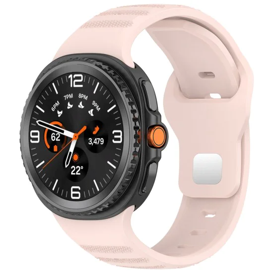 Каишка за Samsung Galaxy Watch8 40mm/Watch8 44mm/Watch8 Classic - Techsuit - Каишка за часовник (W050) - Розов
