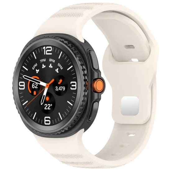 Каишка за Samsung Galaxy Watch8 40mm/Watch8 44mm/Watch8 Classic - Techsuit - Каишка за часовник (W050) - Бежов