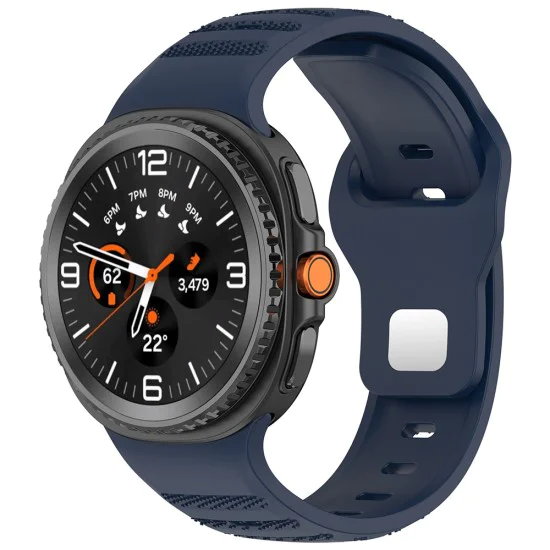 Каишка за Samsung Galaxy Watch8 40mm/Watch8 44mm/Watch8 Classic - Techsuit - Каишка за часовник (W050) - Син