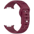Каишка за Samsung Galaxy Watch8 40mm/Watch8 44mm/Watch8 Classic - Techsuit - Каишка за часовник (W050) - Бордо