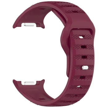 Каишка за Samsung Galaxy Watch8 40mm/Watch8 44mm/Watch8 Classic - Techsuit - Каишка за часовник (W050) - Бордо