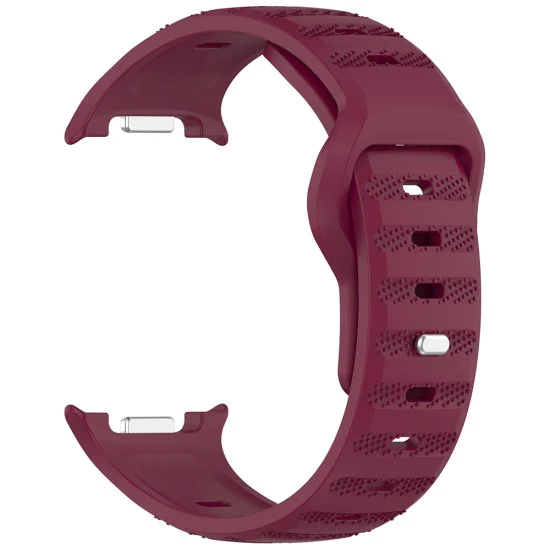 Каишка за Samsung Galaxy Watch8 40mm/Watch8 44mm/Watch8 Classic - Techsuit - Каишка за часовник (W050) - Бордо