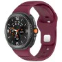 Каишка за Samsung Galaxy Watch8 40mm/Watch8 44mm/Watch8 Classic - Techsuit - Каишка за часовник (W050) - Бордо