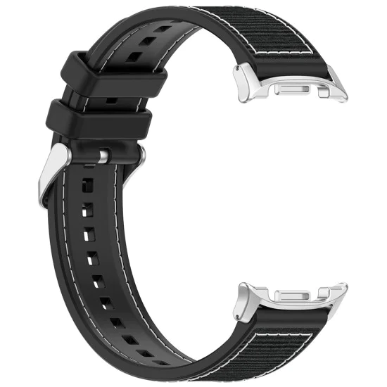 Каишка за Samsung Galaxy Watch8 40mm/Watch8 44mm/Watch8 Classic - Каишка за часовник (W051) - Черен
