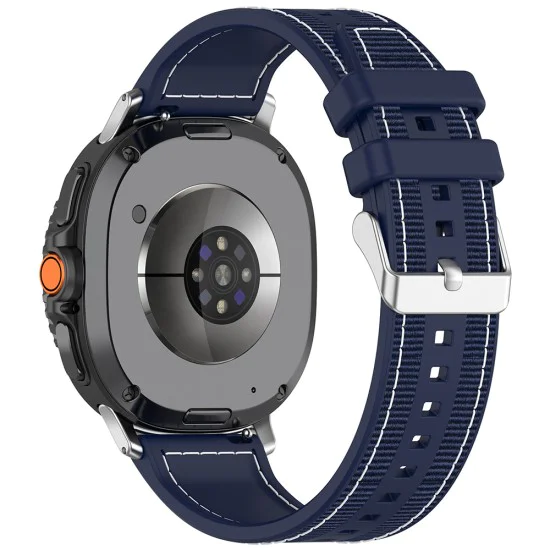 Каишка за Samsung Galaxy Watch8 40mm/Watch8 44mm/Watch8 Classic - Каишка за часовник (W051) - Син
